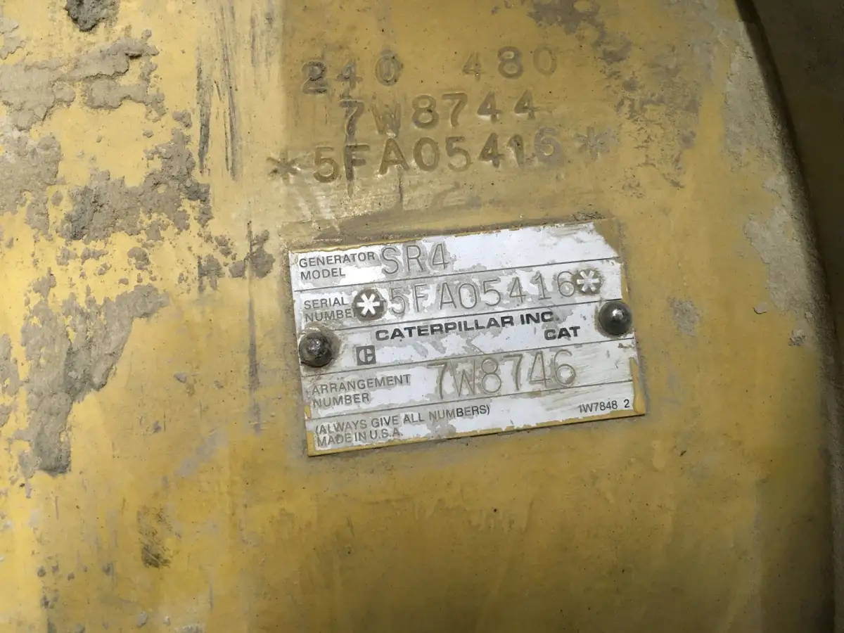 CATERPILLAR 3306B GENERATOR 225KVA GEBRAUCHT – Bild 6