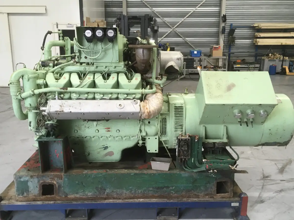 SCANIA DSI14.02 GENERATOR 300KVA USED - Picture 2