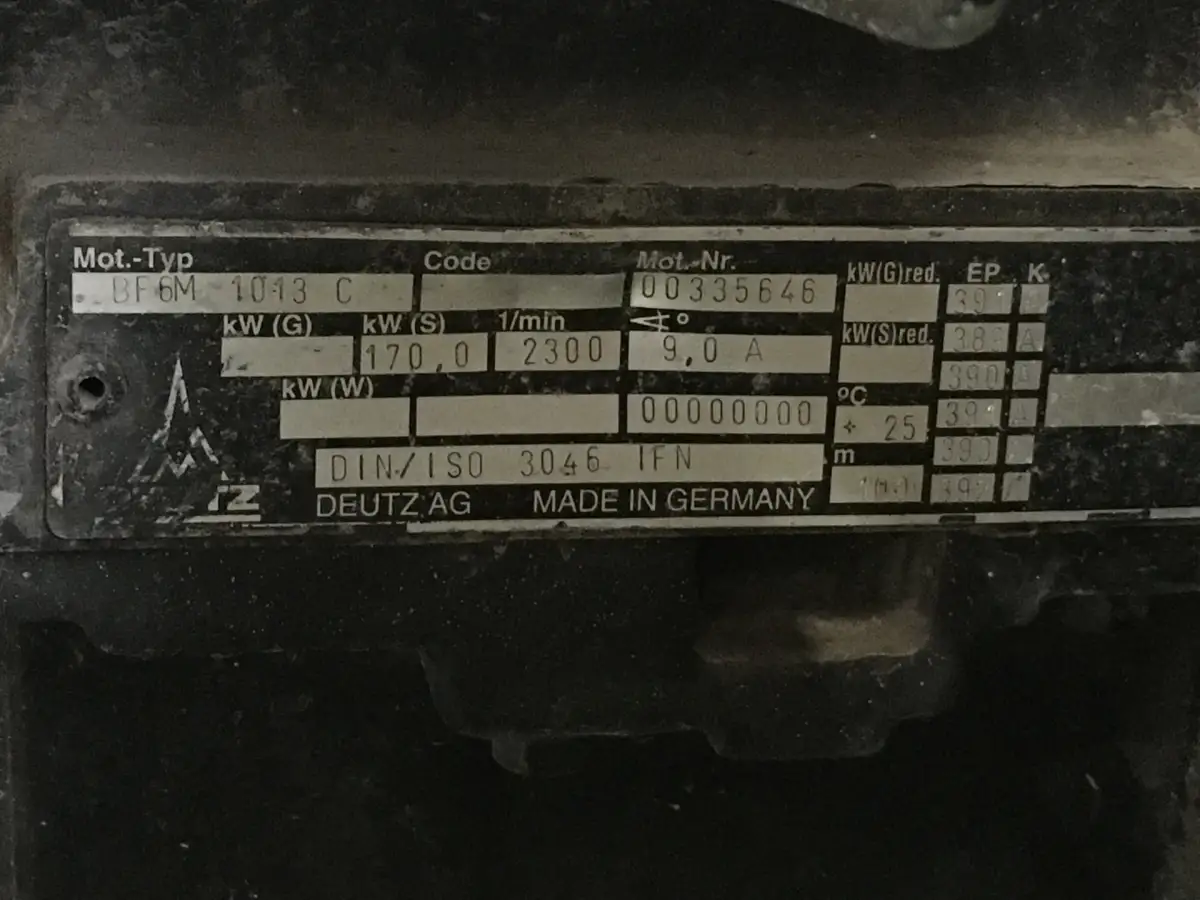 DEUTZ BF6M1013C GEBD - Afbeelding 6