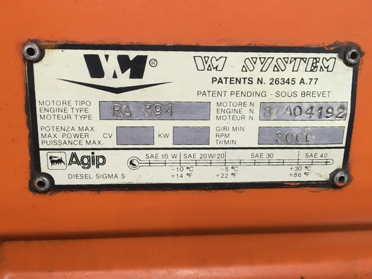 USED VM MOTORI RA394 GENERATOR 26 KVA - Picture 6