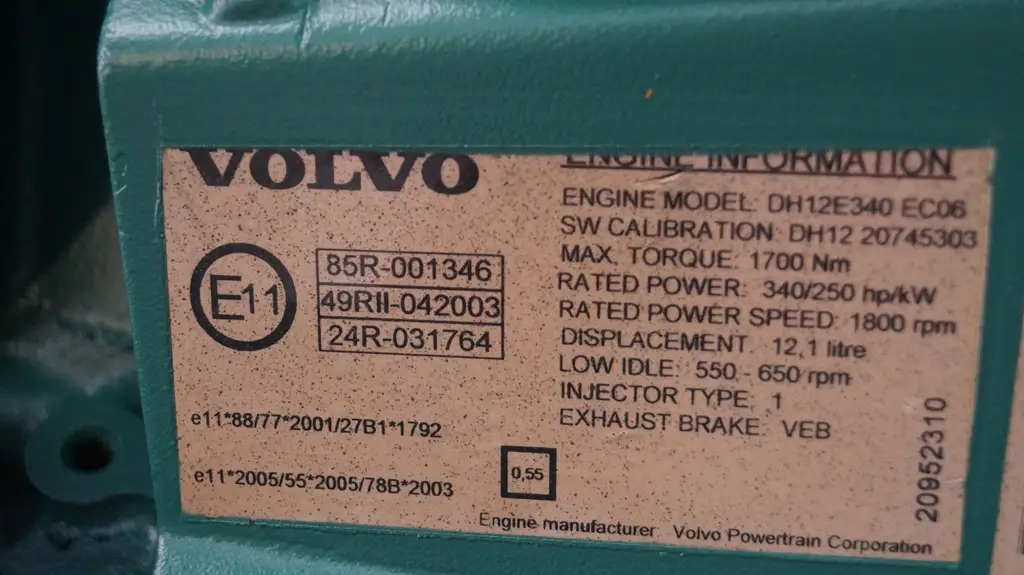 VOLVO DH12E380 RÉCONDITIONNÉ - Image 7