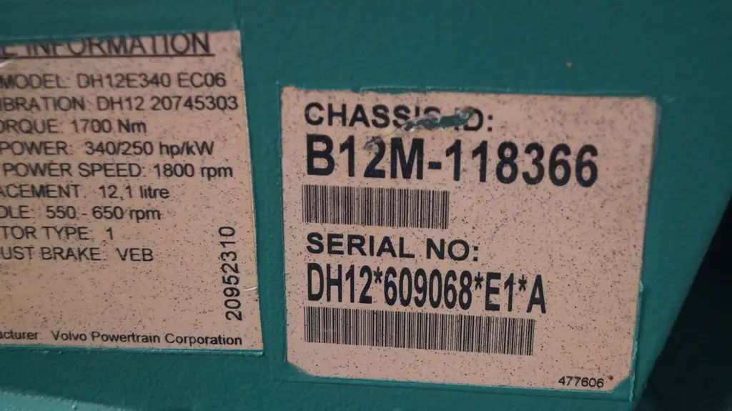 VOLVO DH12E380 GERECONDITIONEERD - Afbeelding 8