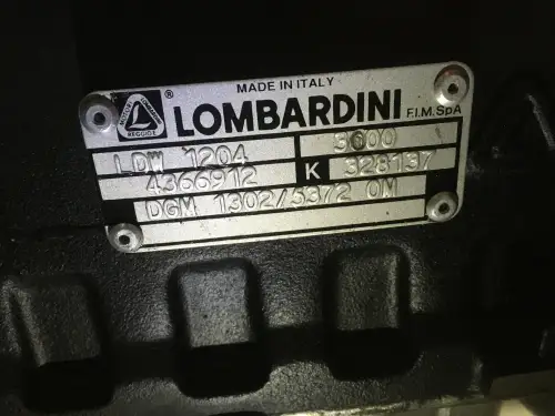 LOMBARDINI LDW 1204 GENERATOR 31.5 KVA GEBRAUCHT – Vorschaubild 6