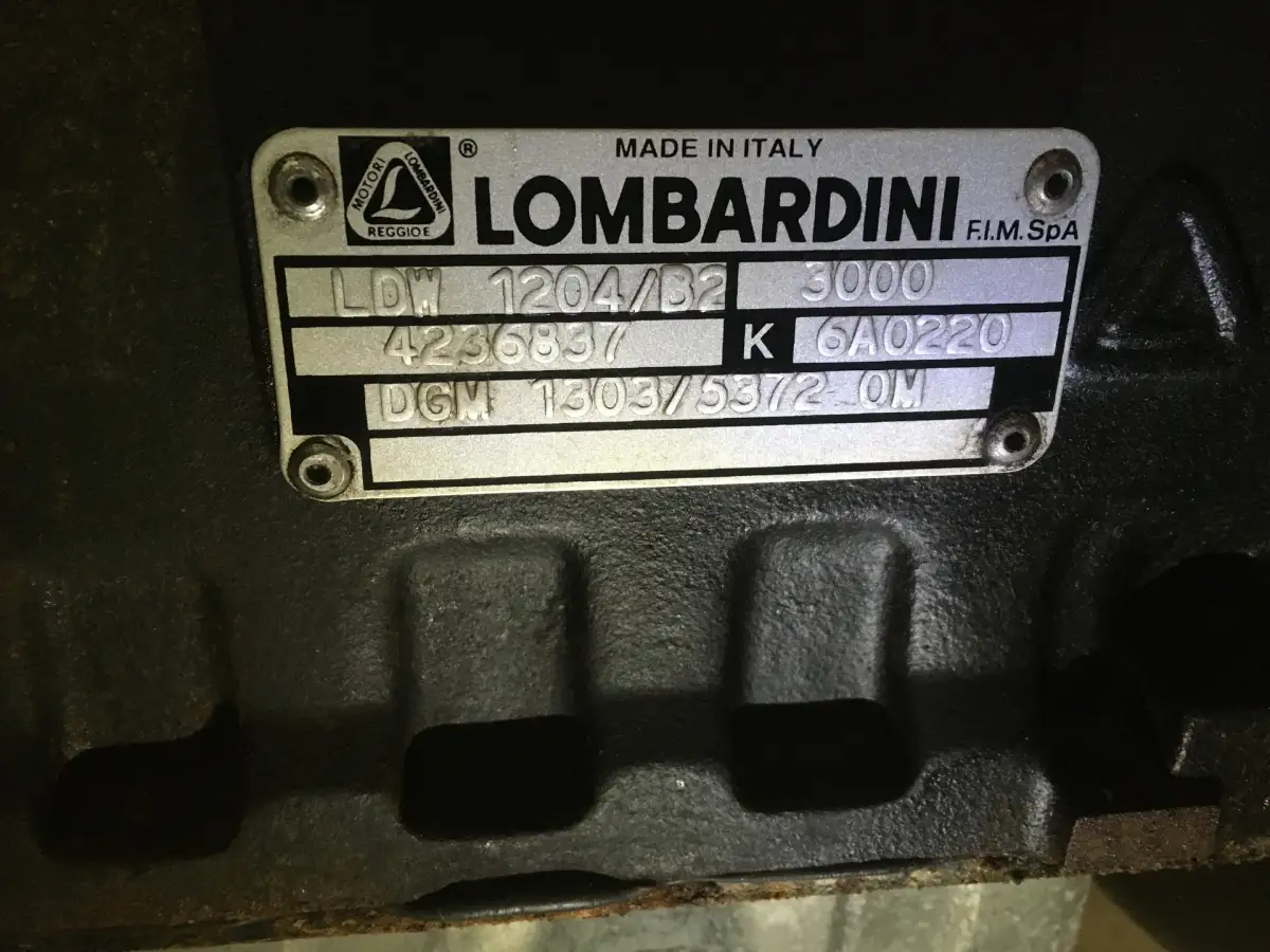 LOMBARDINI LDW1204/B2 GENERATOR 16 KVA GEBRAUCHT – Bild 6