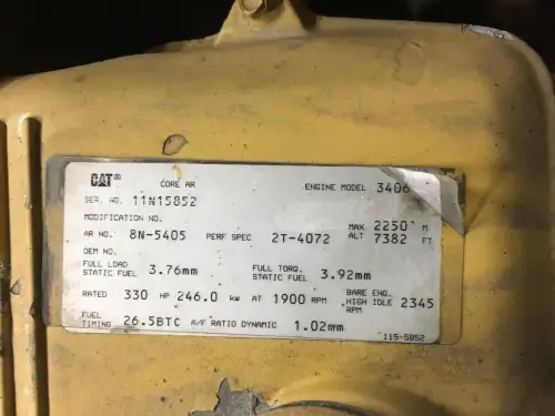 CATERPILLAR 3406 11N-8N5405 GEBRUIKT - Miniatuur afbeelding 6