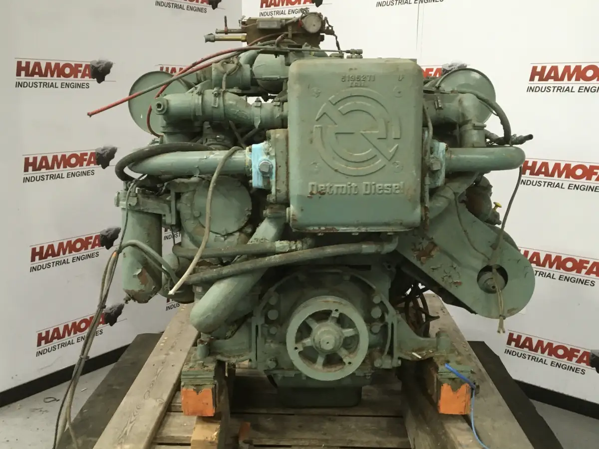 DETROIT DIESEL 8V71TTI 7082-7300 GEBRUIKT - Afbeelding 3