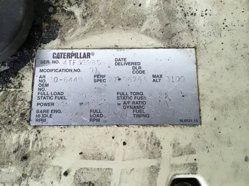 CATERPILLAR 3116 4TF-3Q6449 GEBRUIKT - Miniatuur afbeelding 6