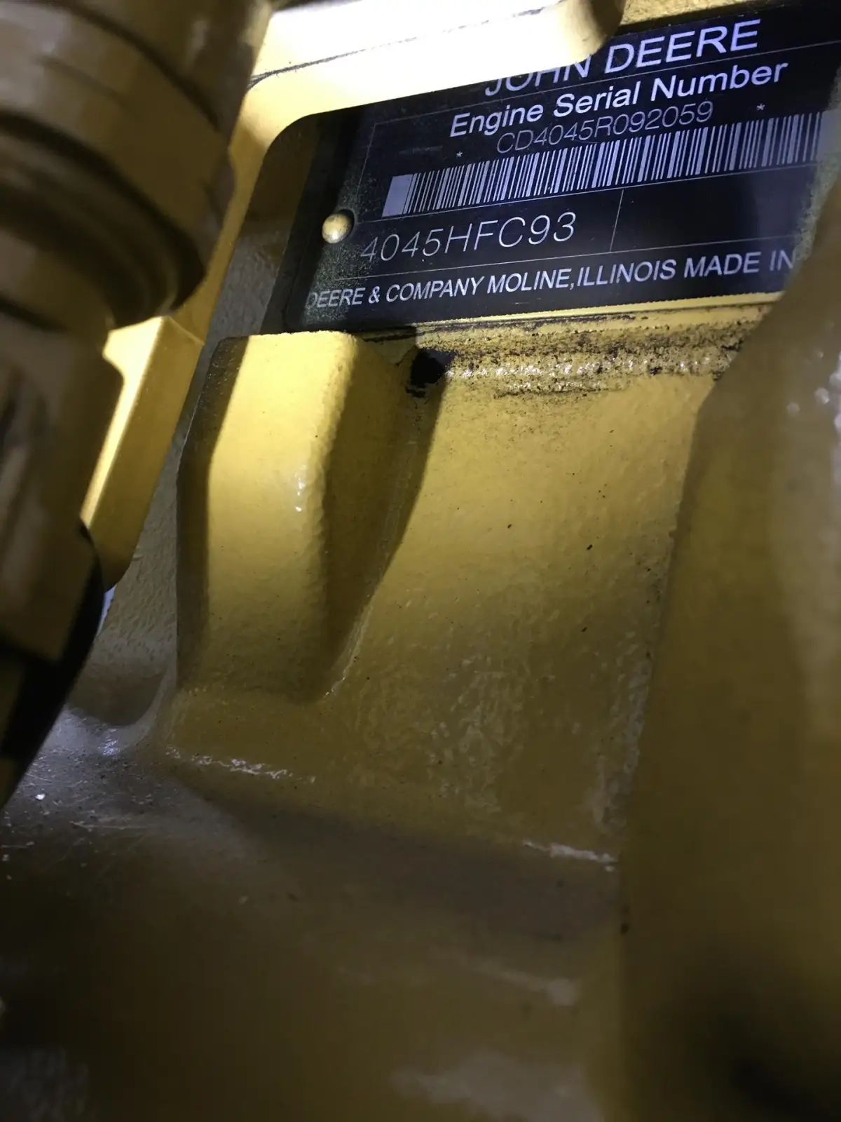 JOHN DEERE 4045HFC93 GEBRUIKT - Afbeelding 6