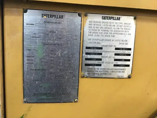 CATERPILLAR 3512-DITA GENERATOR 1137 KVA GEBRUIKT - Miniatuur afbeelding 9