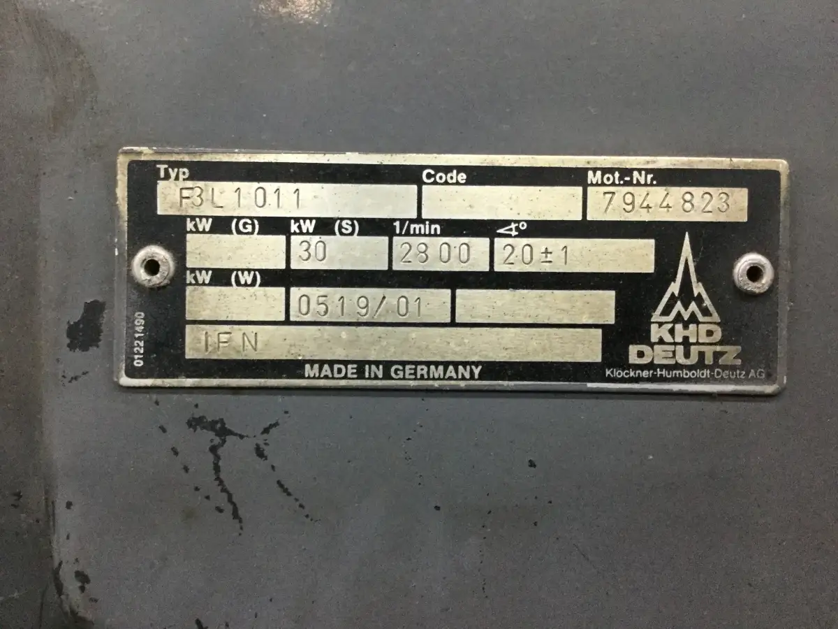 DEUTZ F3L1011 Б/У - Фото 6