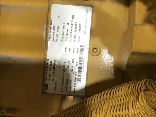 CATERPILLAR 3508C LLE-2644644 NEUF - Miniature 6