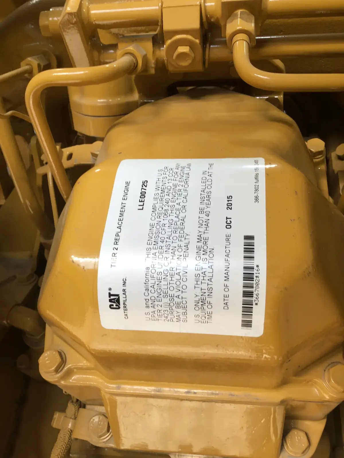CATERPILLAR 3508C LLE-2644644 NEU – Bild 7