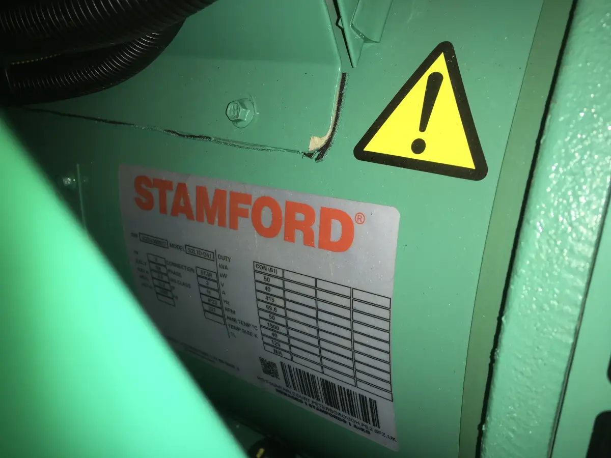 CUMMINS 4BTAA3.3-G11 GENERADOR 50KVA NUEVO - Imagen 6