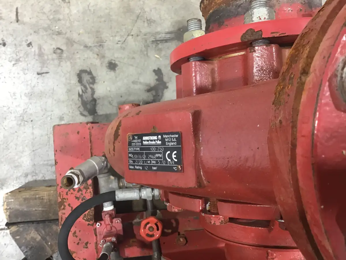 ARMSTRONG 4104 PUMPE 2720 L/MIN GEBRAUCHT – Bild 7