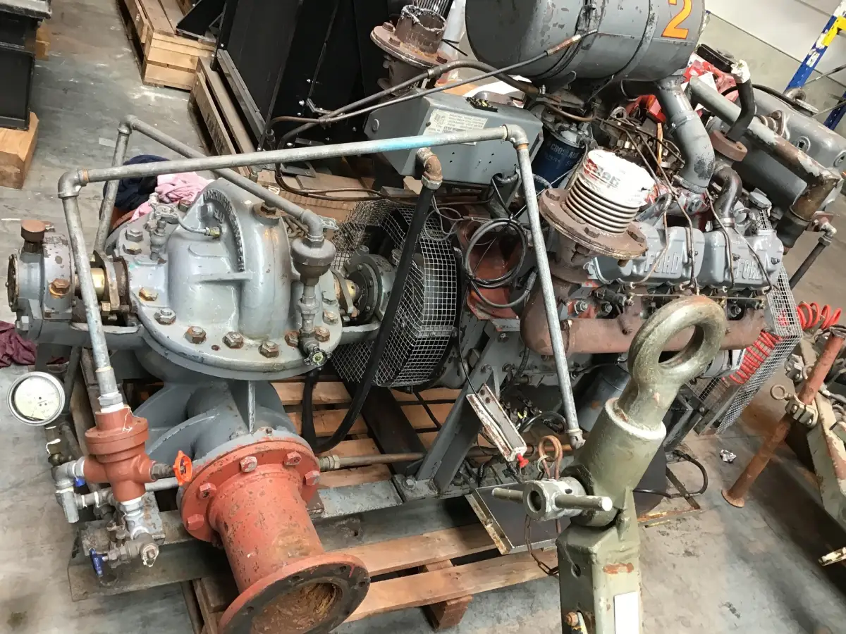 FORD 2802 E V8 POMPSET 550M3/H GEUSED - Afbeelding 6