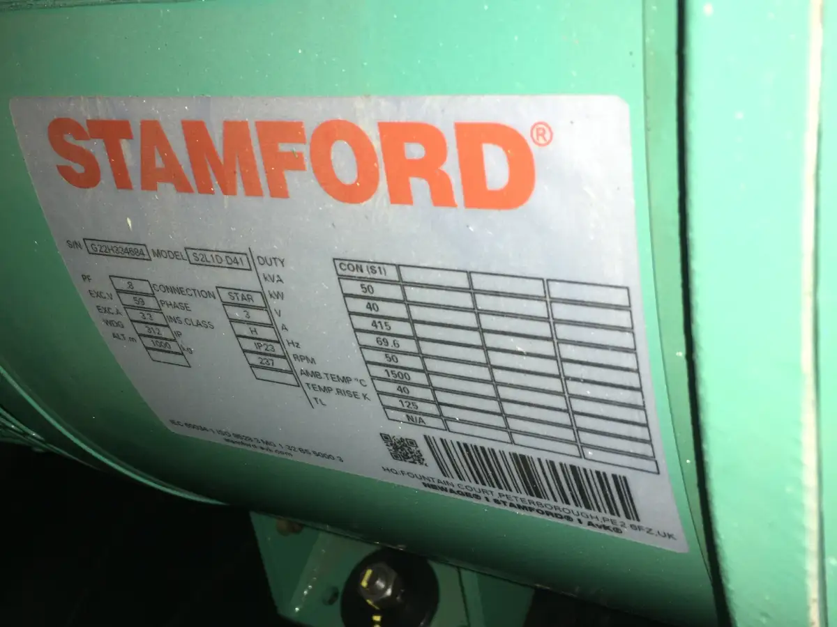 CUMMINS 4BTAA3.3-G11 GENERATOR 50KVA NEW - Picture 7