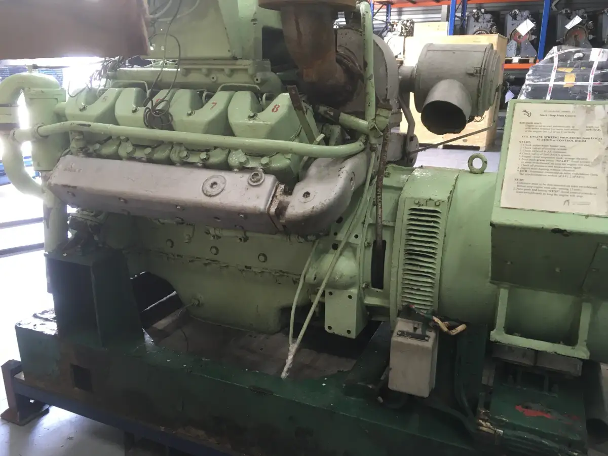 SCANIA DSI14.02 GENERATOR 300KVA GEBRAUCHT – Bild 2