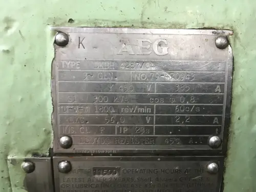 SCANIA DSI14.02 GENERATOR 300KVA GEBRAUCHT – Vorschaubild 7