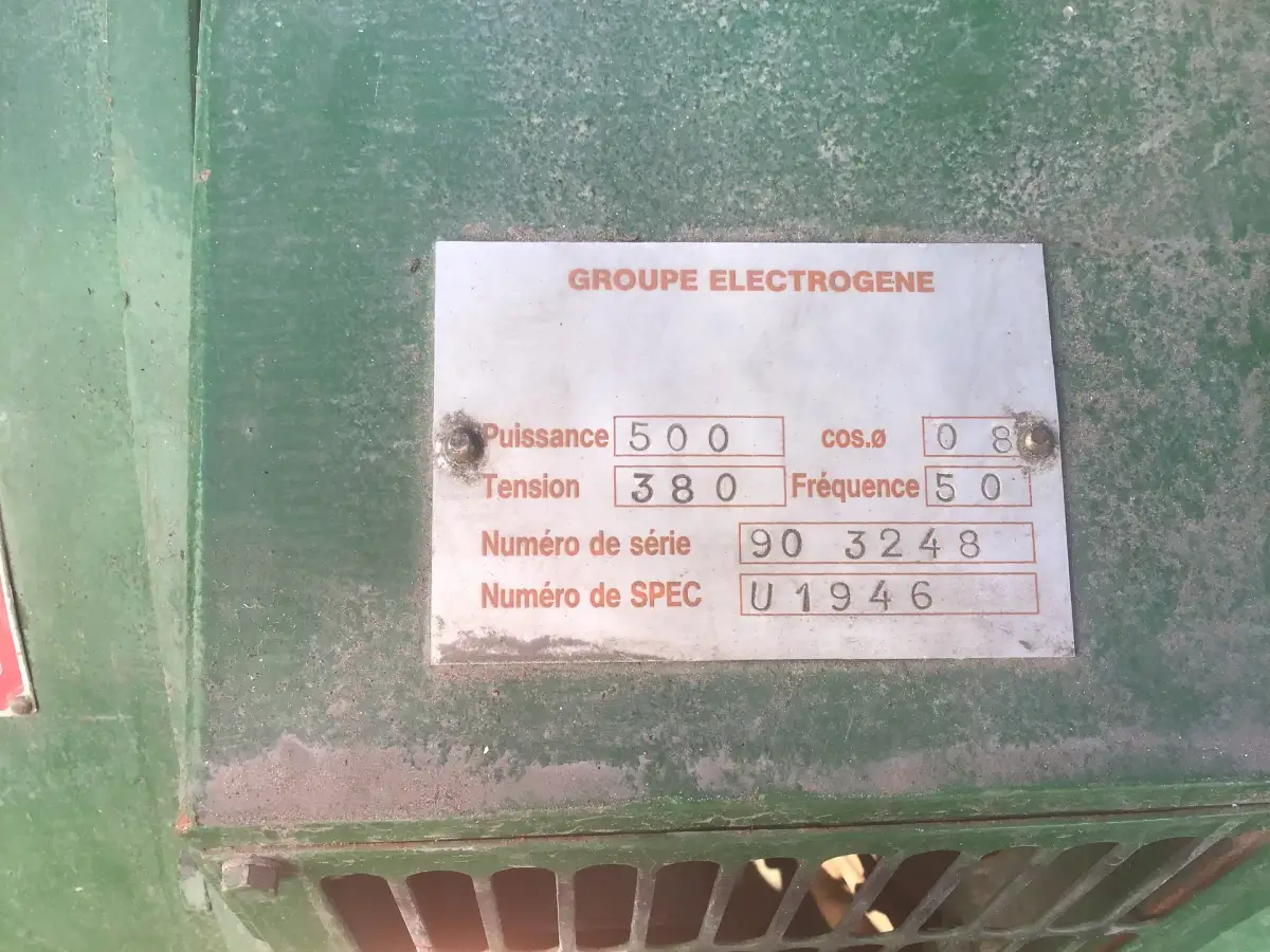 ГЕНЕРАТОР DETROIT DIESEL 12V92 TA 500KVA Б/У - Фото 7