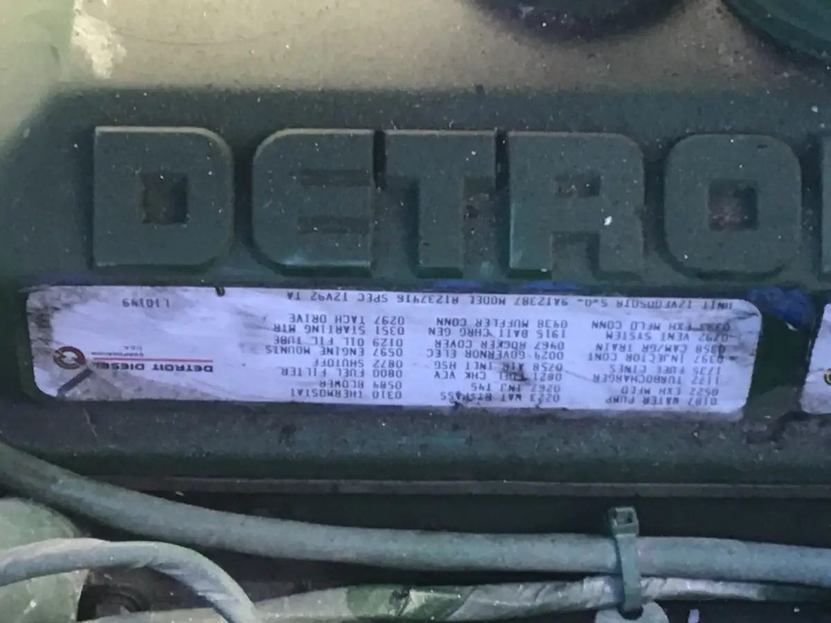 GENERATEUR DETROIT DIESEL 12V92 TA 500KVA OCCASION - Image 9
