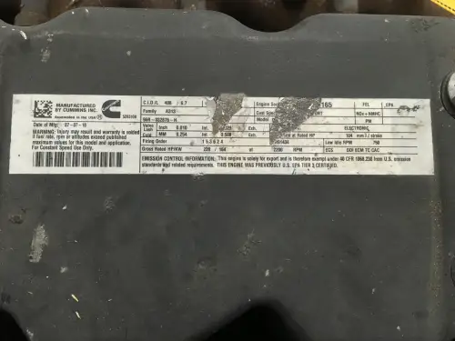 CUMMINS QSB6.7 COMMONRAIL D'OCCASION - Miniature 6
