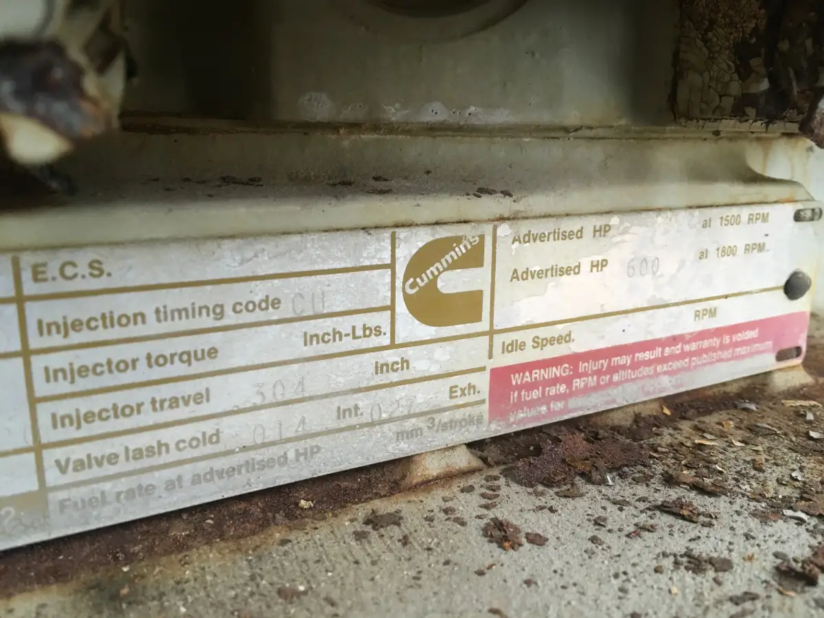 GENERADOR CUMMINS KTA19-G2 250KVA USADO - Imagen 9