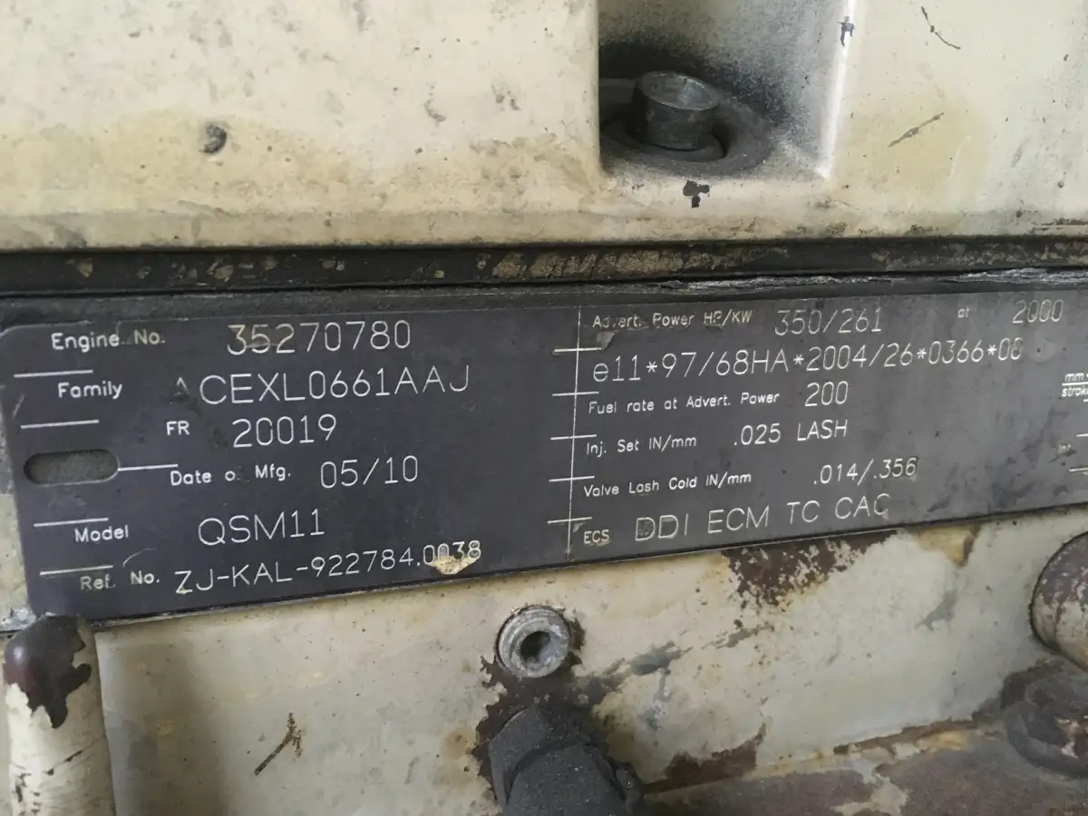 CUMMINS QSM11 CPL8544 GEBRUIKT - Afbeelding 7