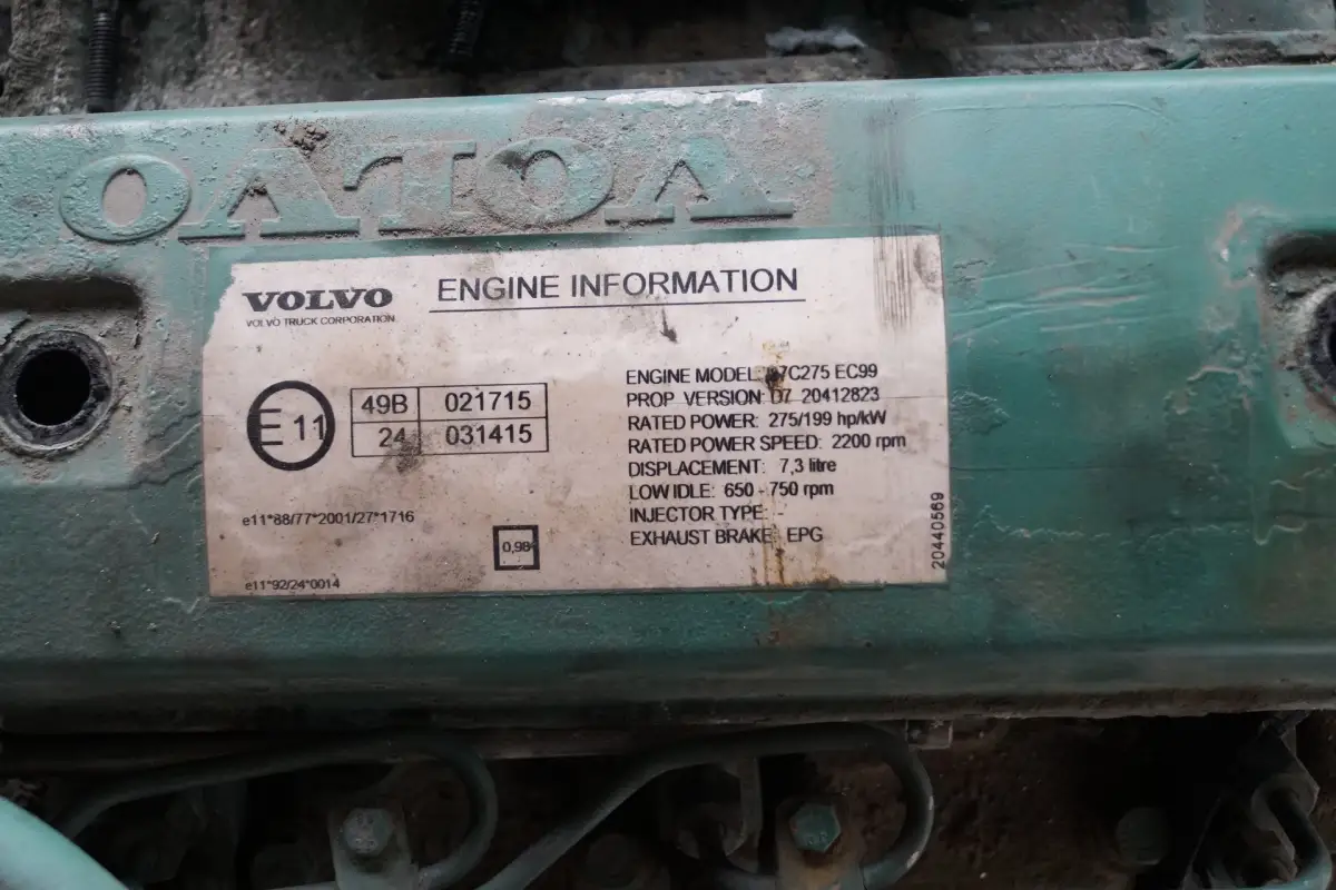 VOLVO D7C 275 D'OCCASION - Image 5