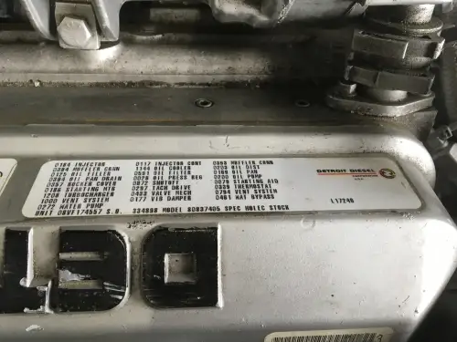 DETROIT DIESEL 8V92TA 8083-7405 GENERATOR 320KVA GEBRAUCHT – Vorschaubild 7