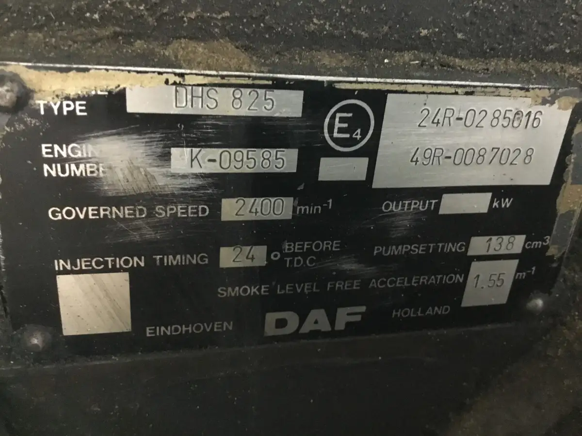 DAF DHS 825 D'OCCASION - Image 6