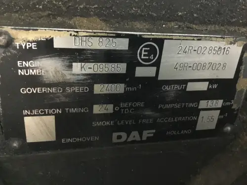 DAF DHS 825 D'OCCASION - Miniature 6