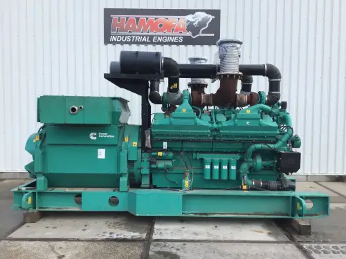 CUMMINS QSK60-G9 GENERATOR 2813 KVA GEGEUSED