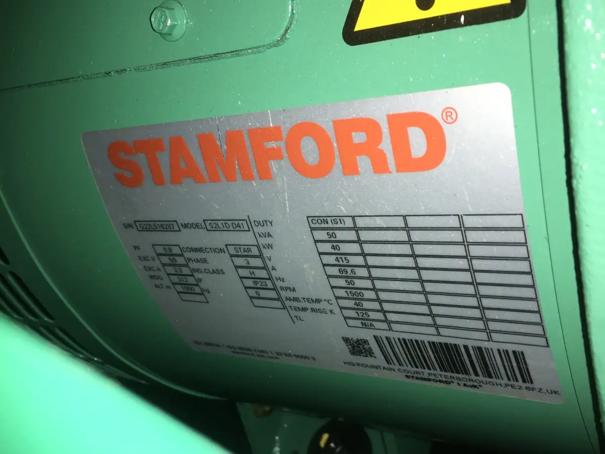 CUMMINS 4BTAA3.3-G11 GENERATOR 50KVA NEU – Bild 7
