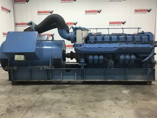 GEBRUIKTE MTU 16V396 GENERATOR 1875KVA
