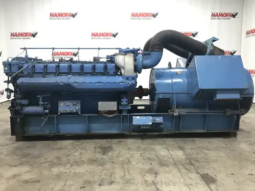 GEBRAUCHTER MTU 16V396 GENERATOR 1875KVA – Vorschaubild 2