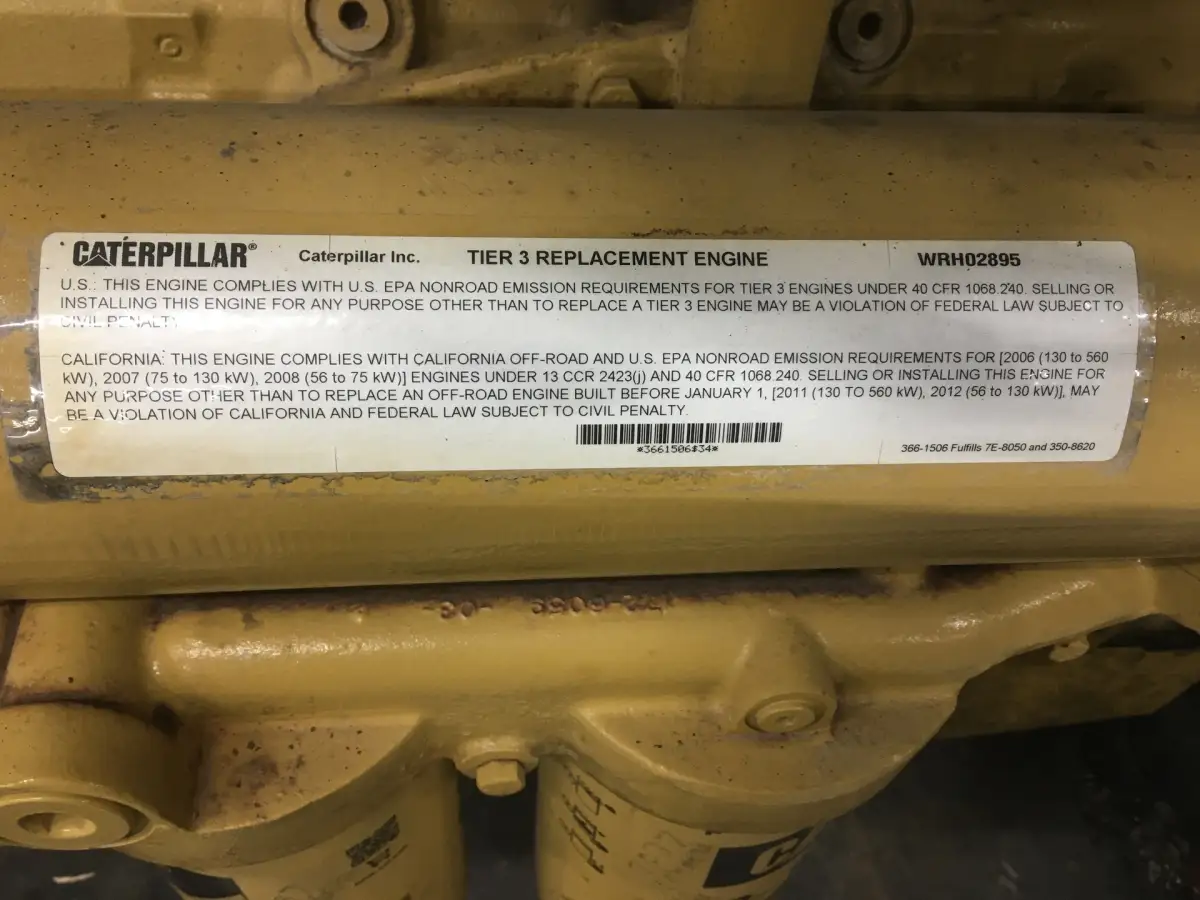 CATERPILLAR C18 WJH-3591812 GEBRUIKT - Afbeelding 7