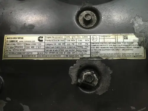 CUMMINS QSB6.7 CPL3094 USADO - Imagen miniatura 6