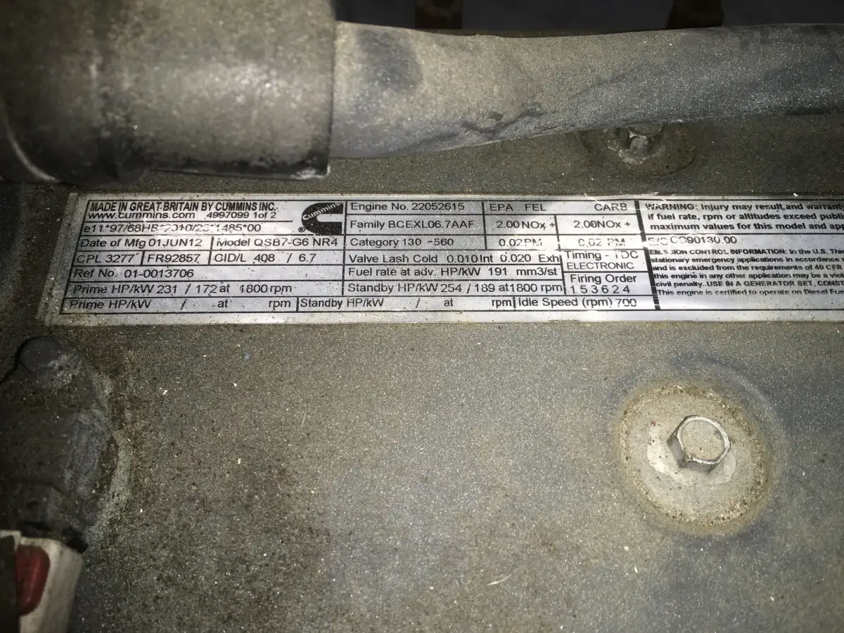 CUMMINS QSB6.7 COMMONRAIL USED - Picture 6
