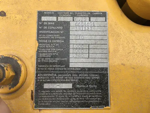 GENERADOR CATERPILLAR D398 66B 700 KVA USADO - Imagen miniatura 6