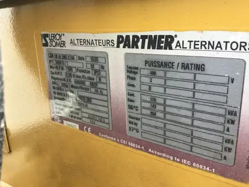 ГЕНЕРАТОР CATERPILLAR C6.6 179KVA Б/У - Миниатюра 6