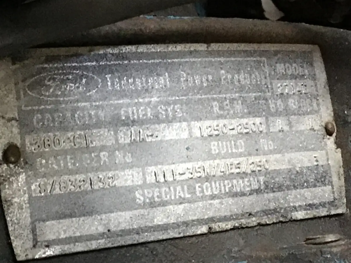 FORD 2714E POMP 550 BAR GEBRUIKT - Afbeelding 5