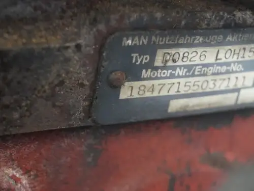 MAN D0826-LOH15 GERECONSTRUEERDE MOTOR - Miniatuur afbeelding 5