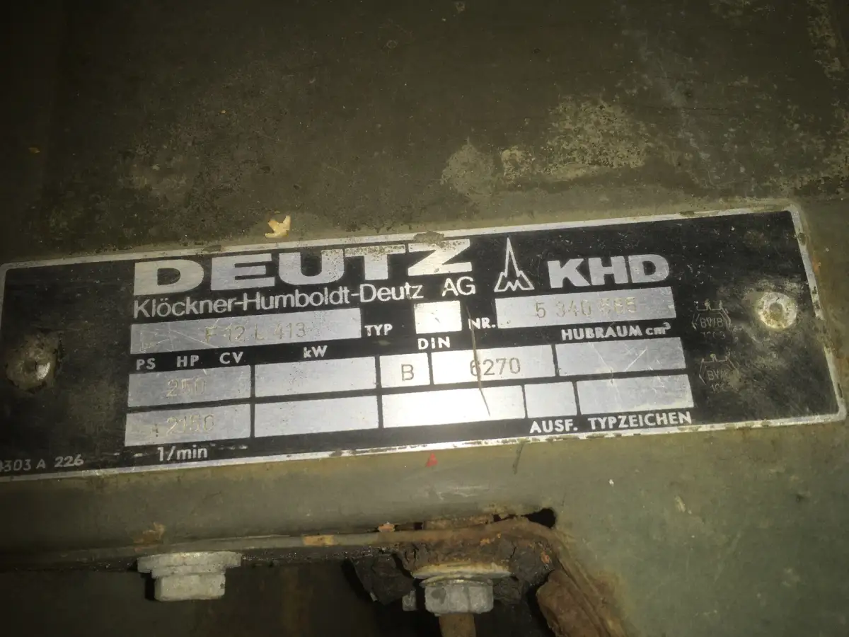 DEUTZ F12L413 GEBAUSED - Afbeelding 5