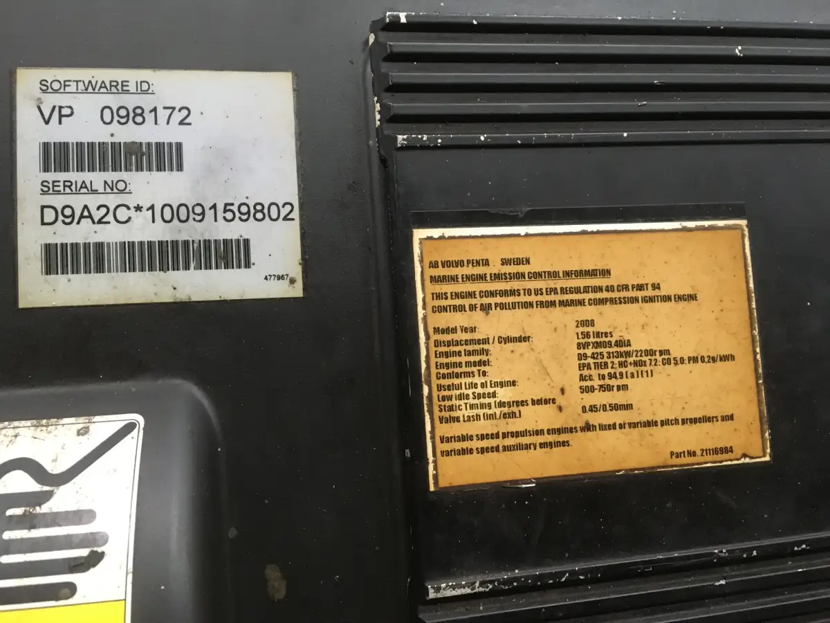 VOLVO D9A2C D9-425 USÉ - Image 7