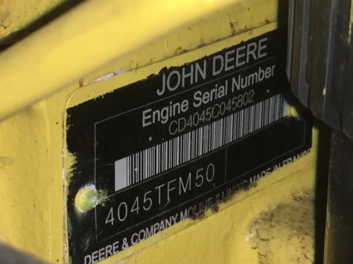 JOHN DEERE 4045TFM50 GENERATOR 65KVA USED - Picture 7