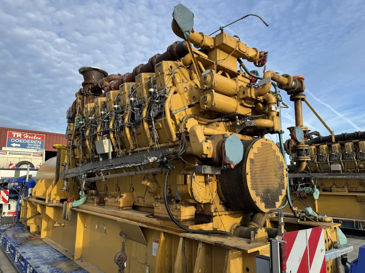 GÉNÉRATEUR CATERPILLAR G3612 3256KVA 1YG-1303523 D'OCCASION - Image 4