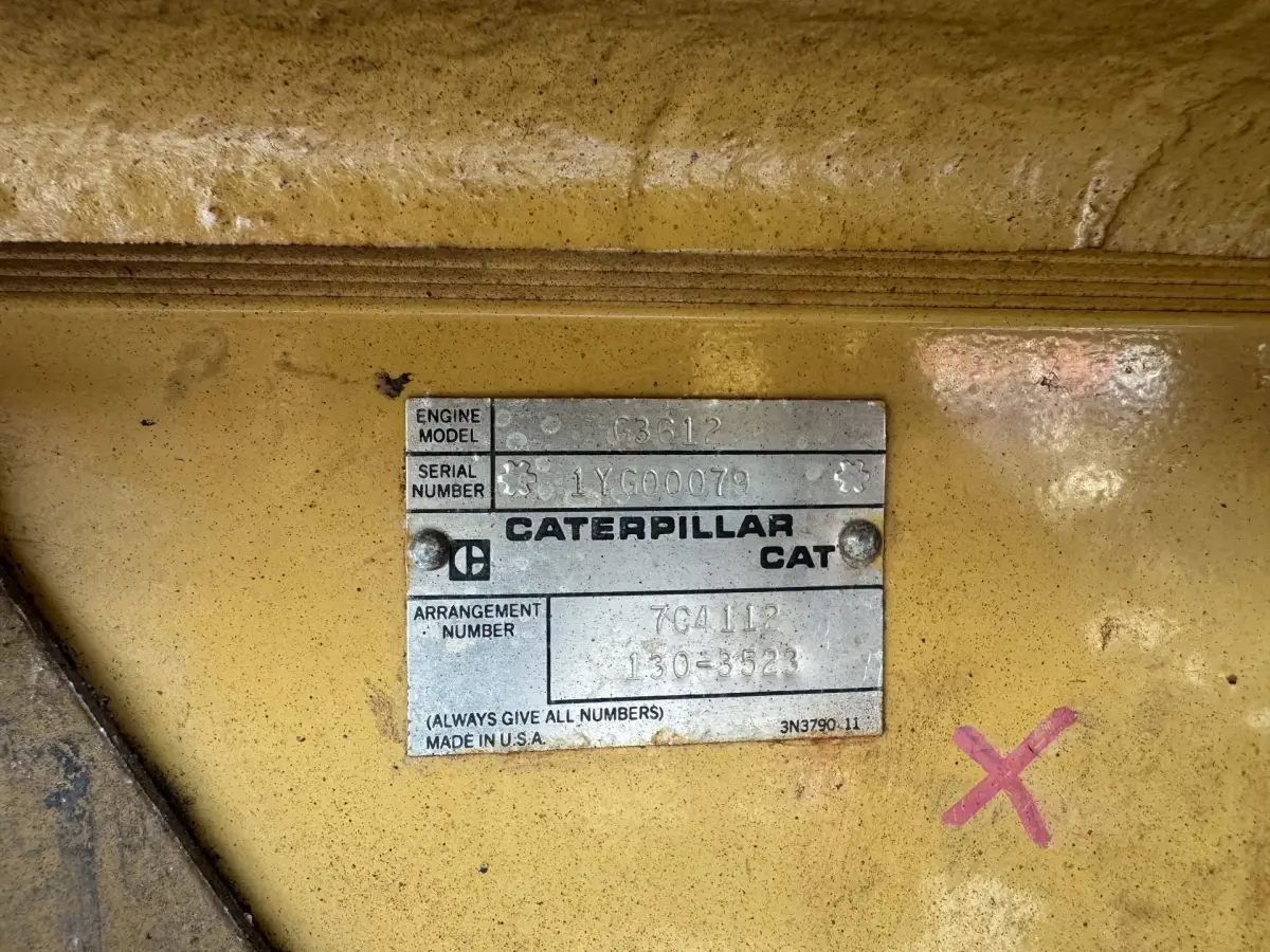 CATERPILLAR G3612 GENERATOR 3256KVA 1YG-1303523 USED - Picture 6