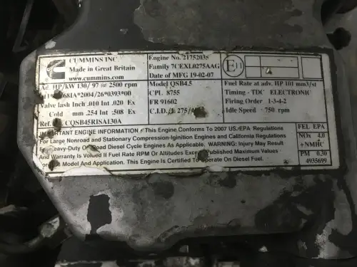 CUMMINS QSB4.5 COMMONRAIL Б/У - Миниатюра 6