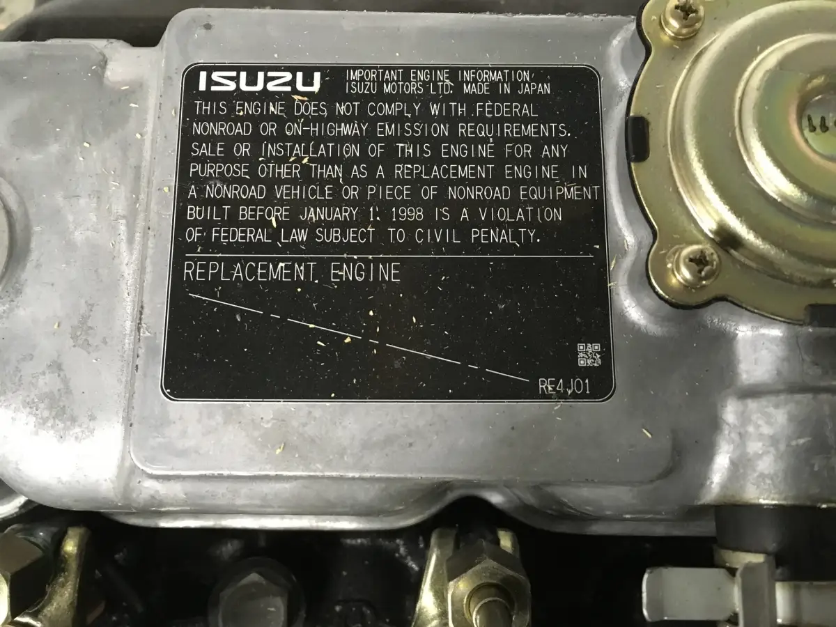 ISUZU 4JB1PK-01 NEU – Bild 7