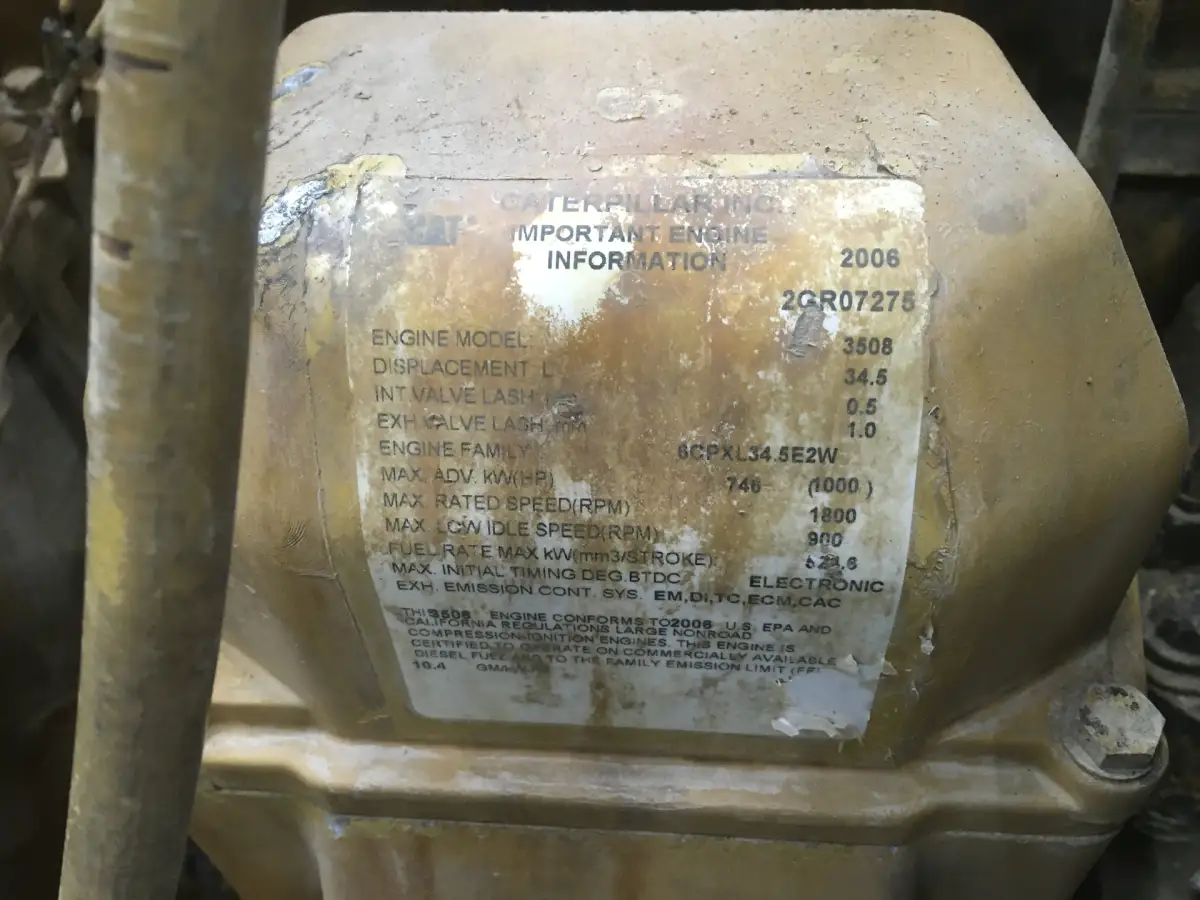 CATERPILLAR 3508B 2GR-1953816 GEBRUIKT - Afbeelding 6